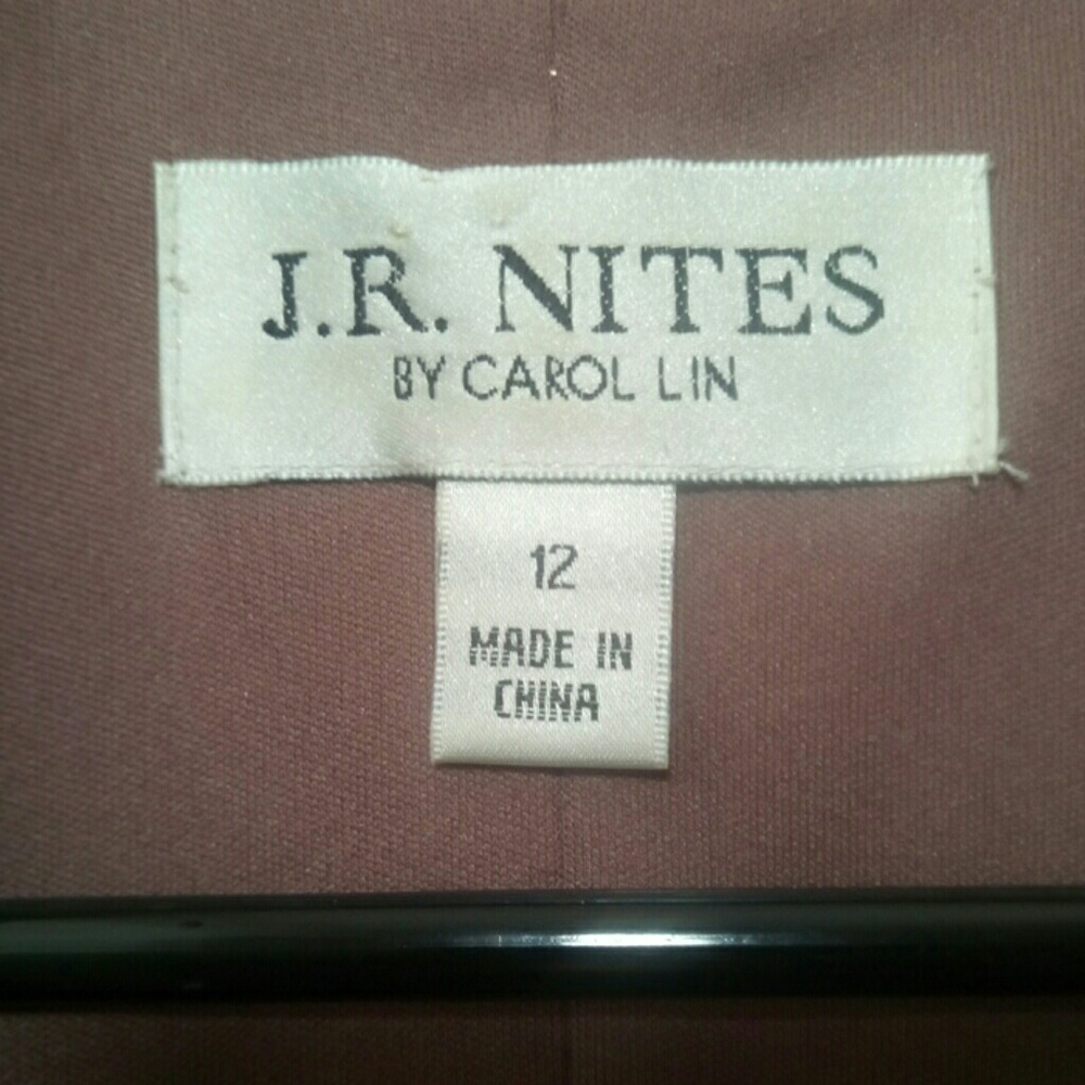 J.R NITES BY CAROLINE/EVENING JACKET/W/JS Skirt - Picture 7 of 8